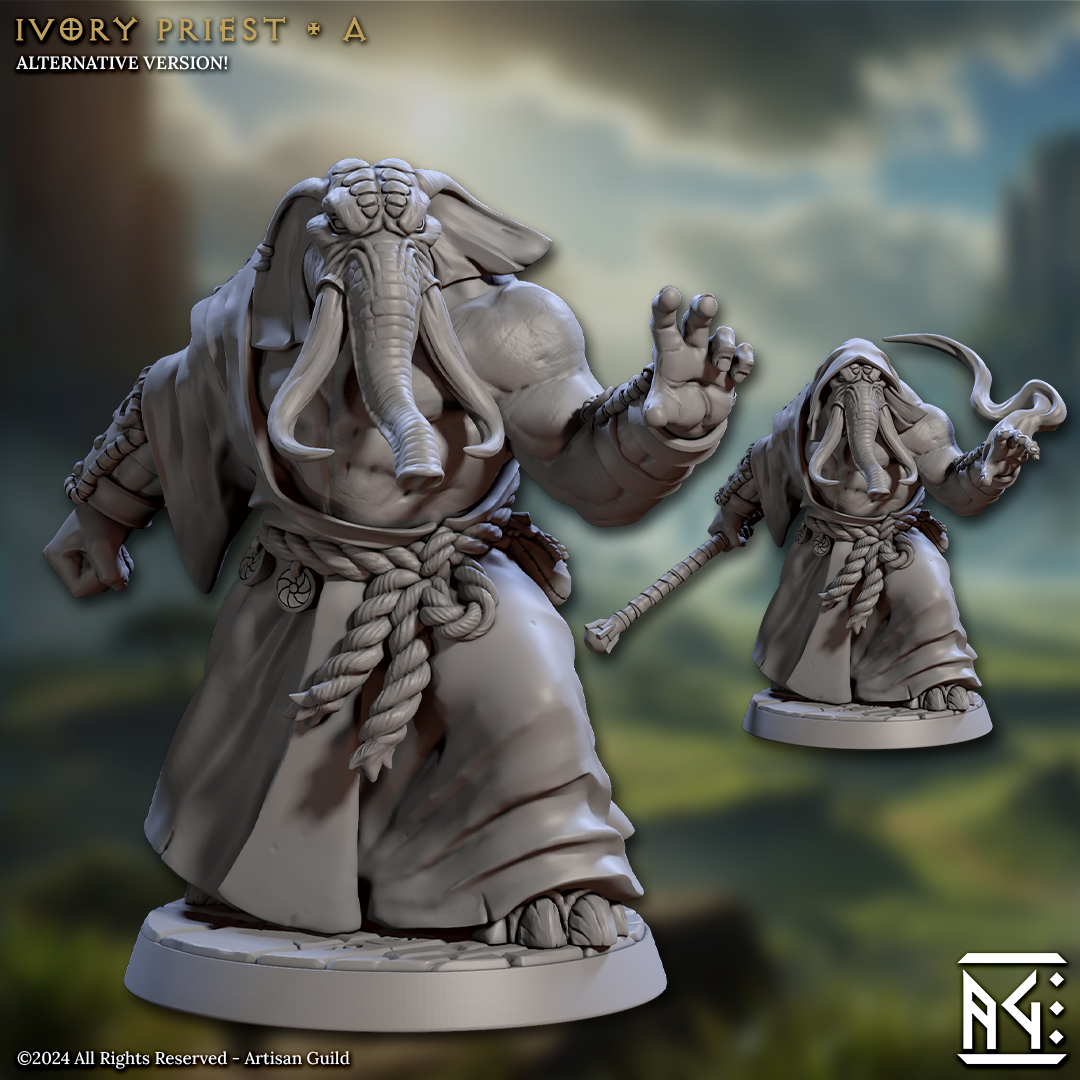 Ivory Priest - A (Elephorim Ivory Sentinels)